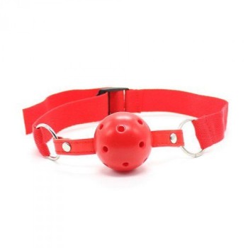Knebel-Easy Breathable Ball Gag (rosso)
