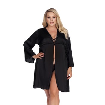 LAURA black robe XL+...