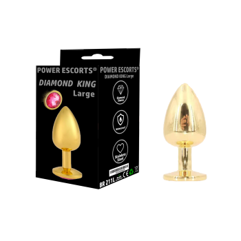 Plug-Diamond King Butt Plug...