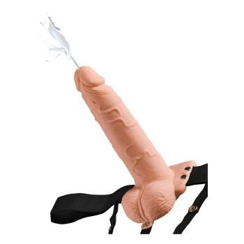 Squirting Strap-On 7.5 Inch