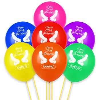 Różnokolorowe baloniki na...