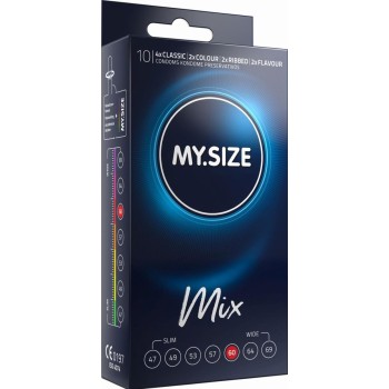 MY.SIZE Mix 60 mm Condoms-...