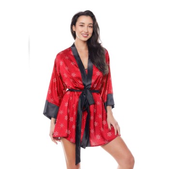 ASTER ROBE RED XS