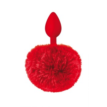 RED POMPOM ANAL PLUG