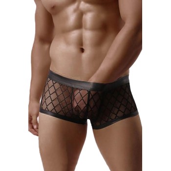 MEN'S BOXERS MP056 BLACK...