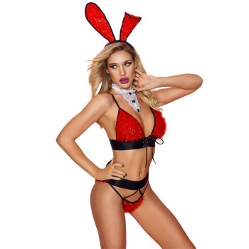 BUNNY OUTFIT 5 PCS ROUG TU...