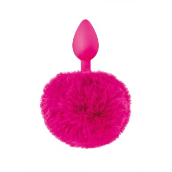 POMPOM FUCHSIA ANAL PLUG