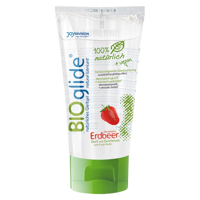 Żel nawilżający wegański naturalny truskawka 80ml Żel nawilżający wegański naturalny truskawka 80ml