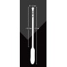 Silikonowa sonda do cewki dilator wibracje 27cm