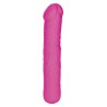 Wibrator klasyczny sztuczny penis silikon róż 17cm