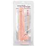 Miękkie duże dildo realistyczny wygląd żylasty