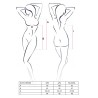 Bielizna-DIVINE CORSET black L/XL - Casmir