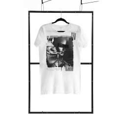 T-shirt men white S regular