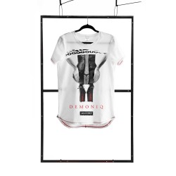 T-shirt men white S fashion