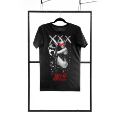 T-shirt men black S regular