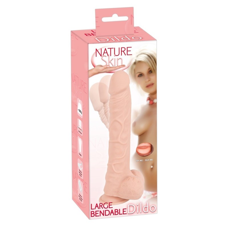 Realistyczne wyżyłowane dildo przyssawka 29,5 cm Realistyczne wyżyłowane dildo przyssawka 29,5 cm