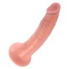Realistyczne żylaste miękkie dildo z przyssawką