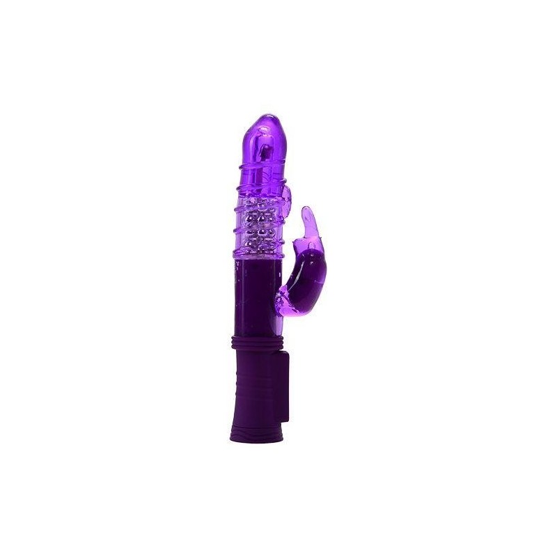 Wibrator króliczek masażer łechtaczki rotacja 22cm Wibrator króliczek masażer łechtaczki rotacja 22cm