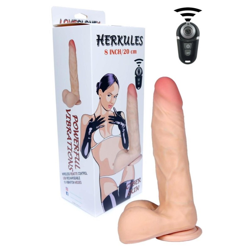Dildo penis z pilotem na przyssawce cyberskóra 23 Dildo penis z pilotem na przyssawce cyberskóra 23