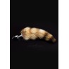Korek kita jewellery small silver stripe tail