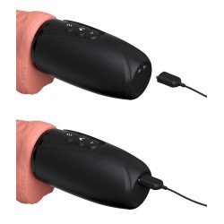 Wibrator Grzejący KCP 6.5 Thrusting Cock with Ba