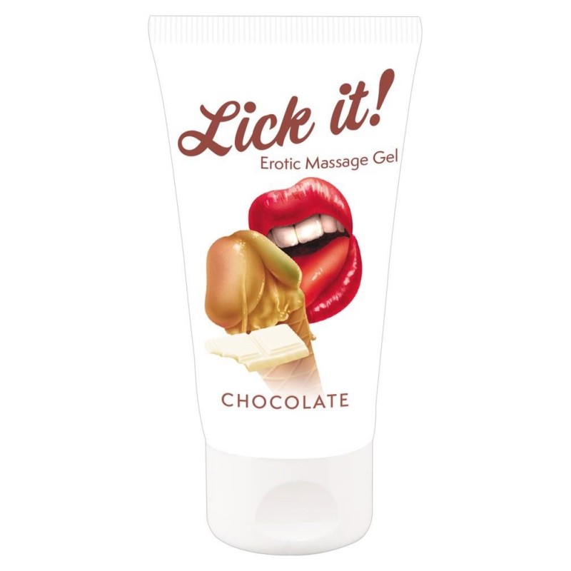Żel do masażu erotycznego jadalny czekolada 50 ml Żel do masażu erotycznego jadalny czekolada 50 ml