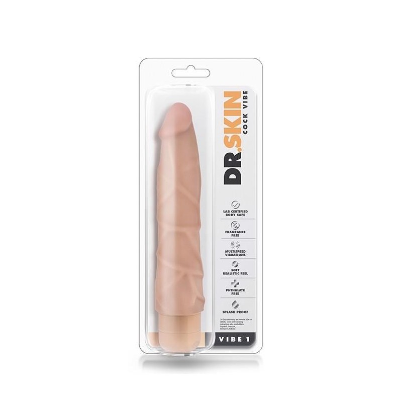 Realistyczny naturalny wibrator regulowany 19 cm Realistyczny naturalny wibrator regulowany 19 cm