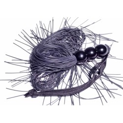 Bicz pejcz do chłosty silikonowy bdsm bondage 26cm