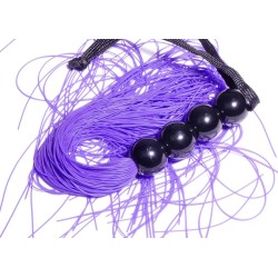 Bicz pejcz do chłosty silikonowy bdsm bondage 37cm