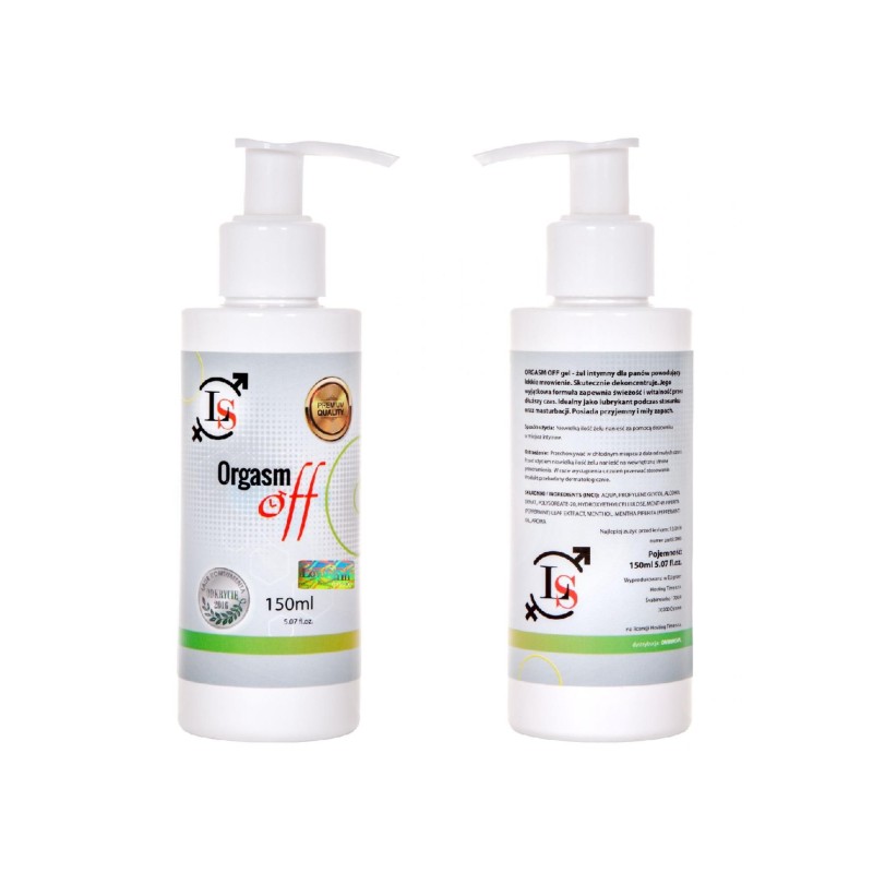 Żel opóźniający orgazm wytrysk dla mężczyzn 150ml