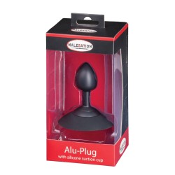 Odkręcany korek analny zatyczka z przyssawką plug