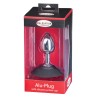 MALESATION Alu-Plug with suction cup medium, chrome