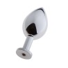 MALESATION Alu-Plug with suction cup large, chrome