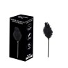 Luxury feather black