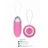 Ethan - Rechargeable Remote Control Vibrating Egg - Pink