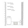N0. 94 - Reversible Masturbator and Bumper - Transparent