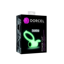 Wibrujący pierścień na penisa dorcel power clit