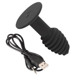 Black Velvets Twist butt plug