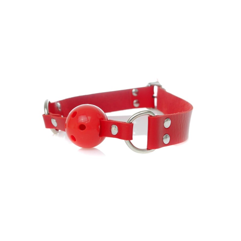 Knebel kulka oddychający bezpieczny BDSM bondage Knebel kulka oddychający bezpieczny BDSM bondage