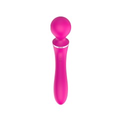 Masażer łechtaczki wibrator 2w1 10+10 trybów 19cm