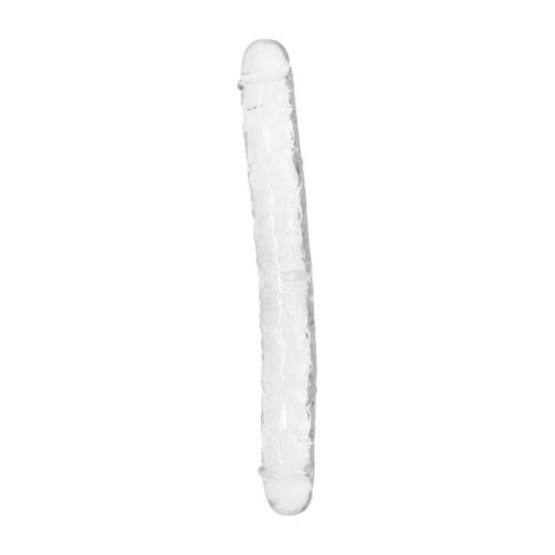 Podwójne dildo końcówkami do sexu waginy i anusa Podwójne dildo końcówkami do sexu waginy i anusa