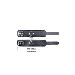 Secret Desires Black BDSM Kit 8pcs