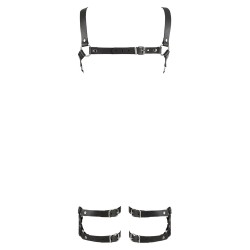Leder harness S/M