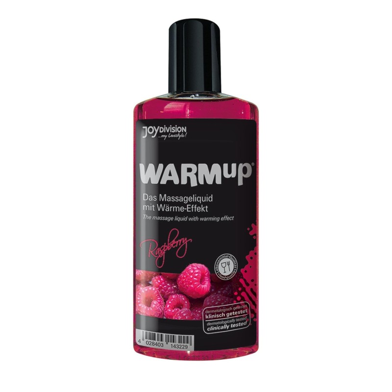 Rozgrzewający smakowy żel do masażu 150ml malina Rozgrzewający smakowy żel do masażu 150ml malina