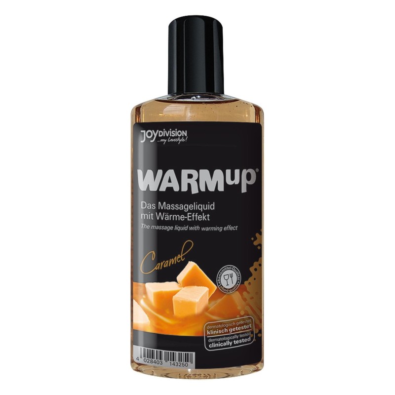 Rozgrzewający smakowy żel do masażu 150ml karmel Rozgrzewający smakowy żel do masażu 150ml karmel