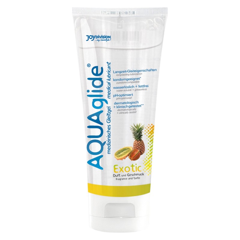Wodny smakowy żel nawilżający sex 100ml egzotyczny Wodny smakowy żel nawilżający sex 100ml egzotyczny