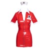 Vinyl Nurse red M