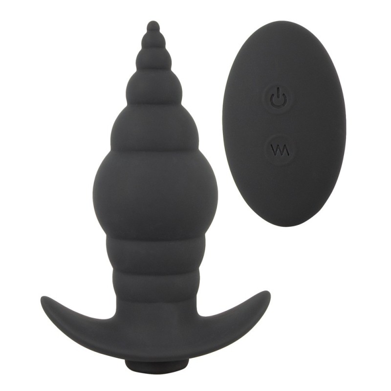 Korek analny wibrujący stożek zatyczka pilot 9cm Korek analny wibrujący stożek zatyczka pilot 9cm