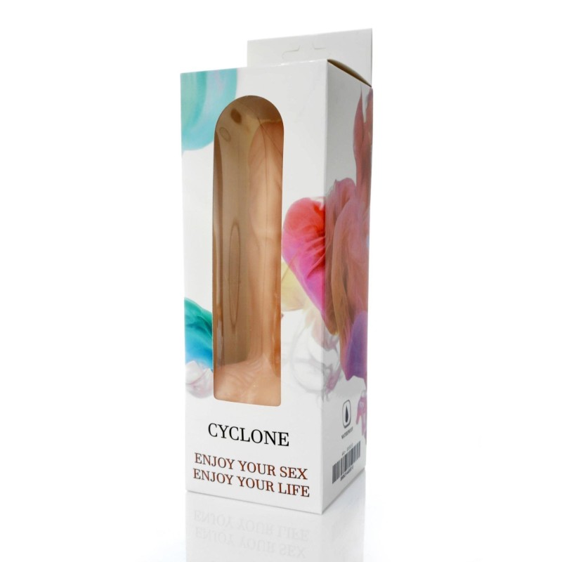 Dildo 12 wibracji pulsacji jądra cyberskóra 20 cm Dildo 12 wibracji pulsacji jądra cyberskóra 20 cm