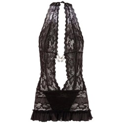Lace Dress black L